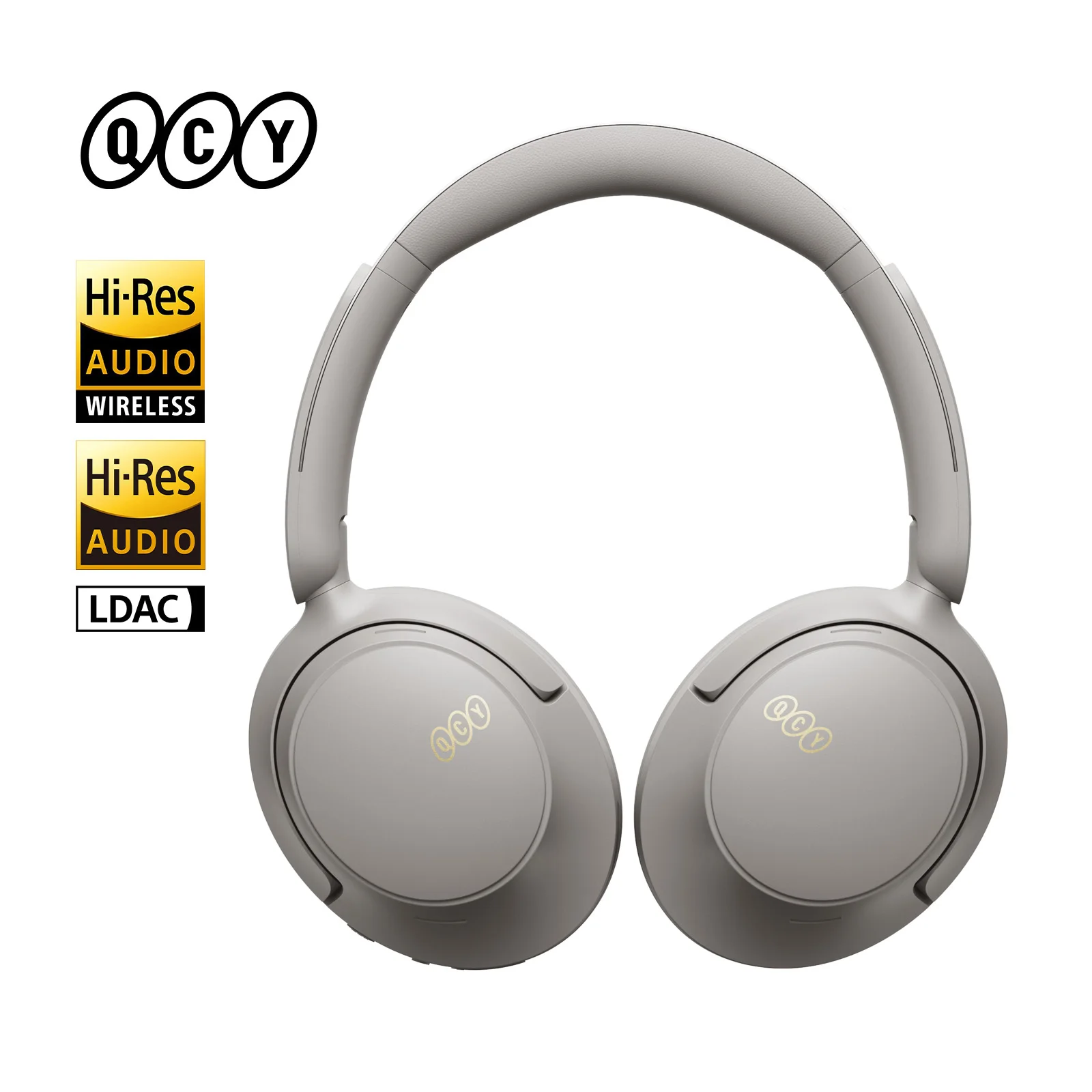 

QCY Wireless Bluetooth 6.0 BH25H3SA Headphone 3D Spatial Audio Earphone -56dB Adaptive ANC 53mm Driver Foldable Over Ear Headset