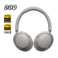 QCY Wireless Bluetooth 6.0 H3S Headphone 3D Spatial Audio Earphone -56dB Adaptive ANC 53mm Driver Foldable Over Ear Headset 102H