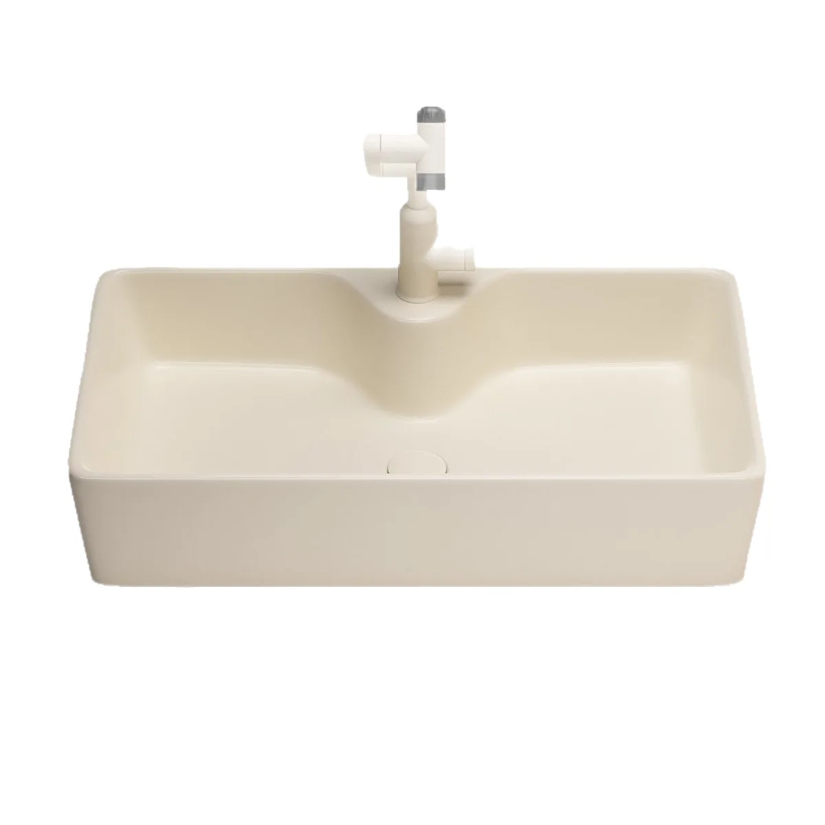 LH cream wind table ceramic wash basin household balcony wash basin wash basin