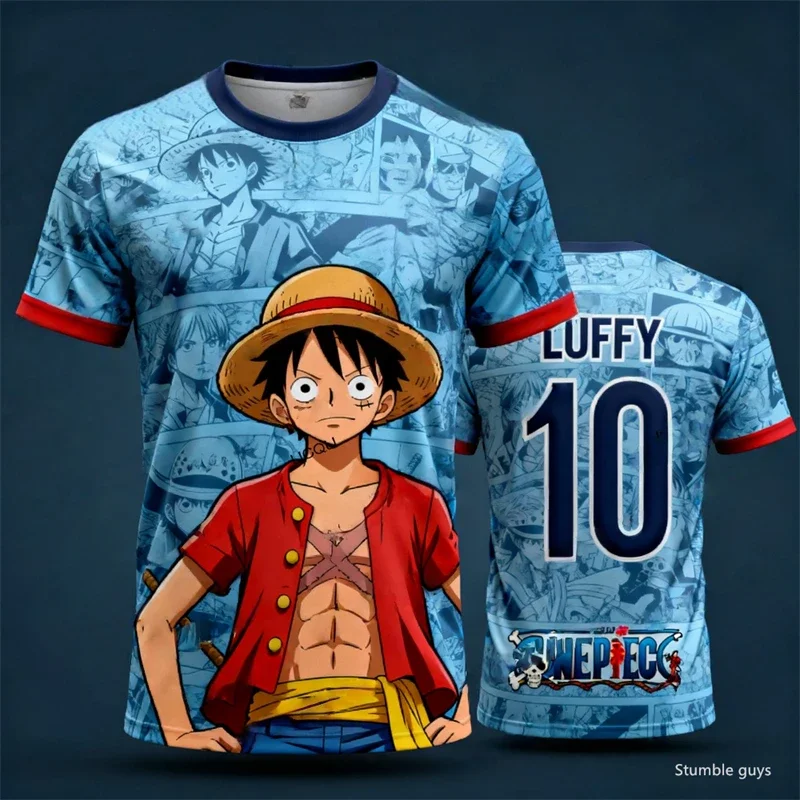 Sommer Kinder Einteiler T-Shirt Sabo Fire Fist Jersey Lässige Jungenkleidung Mädchen Kurzarm Herren Outdoor Tops