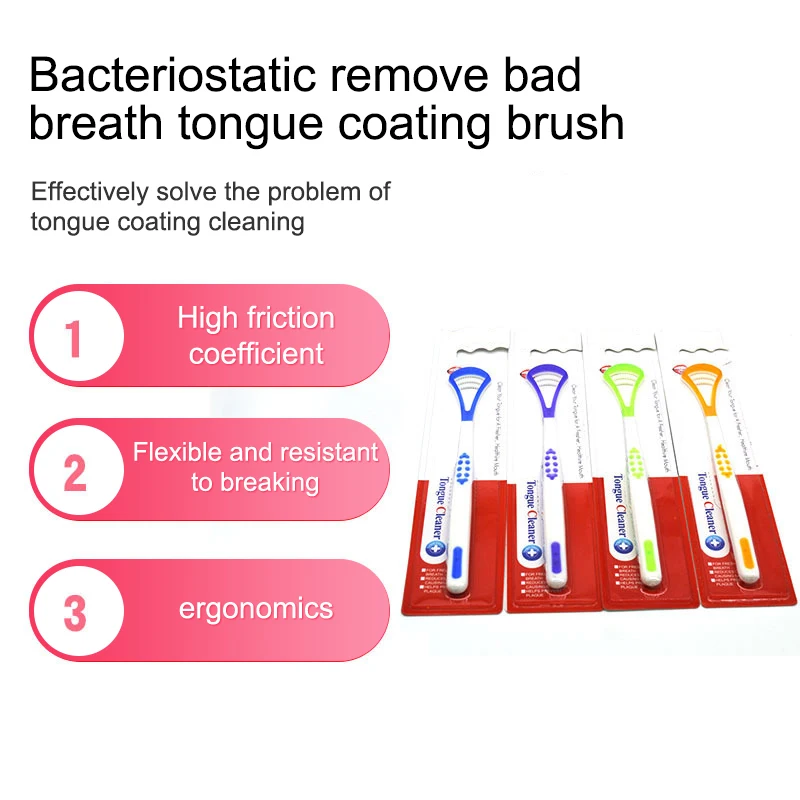 Tongue Scraper, Tongue Coating Cleaner, Tongue Scraper To Eliminate Bad Breath, Thick And White Tongue Coating, Oral Care