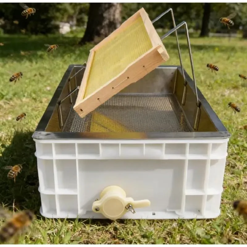for Multifunctional beekeeping tray for unpacking hives and storing beekeeping tools, all in one portable device