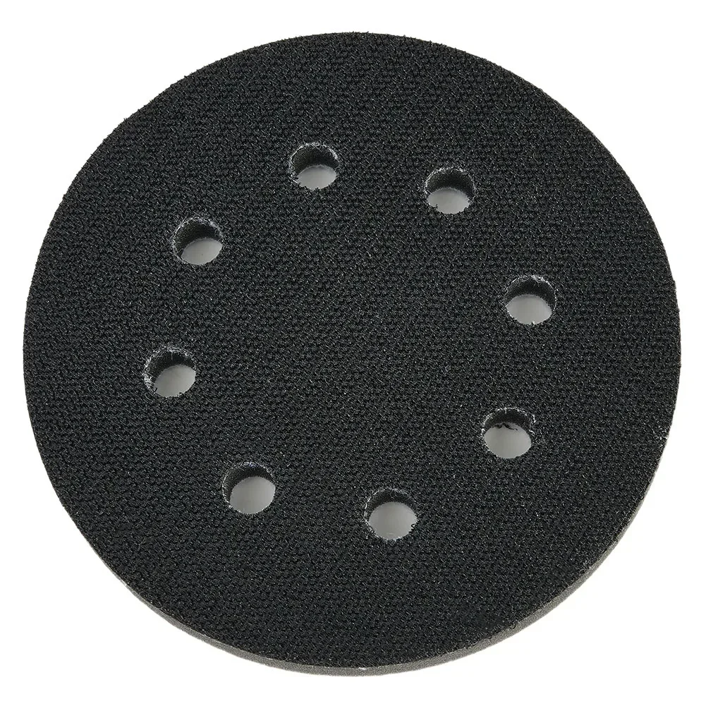 1pc 8 Hole Soft Sponge Interface Pad 5Inch 125mm Loop Hook Sanding Pads Backing Plate Sander Polishing Grinding Abrasive Tools