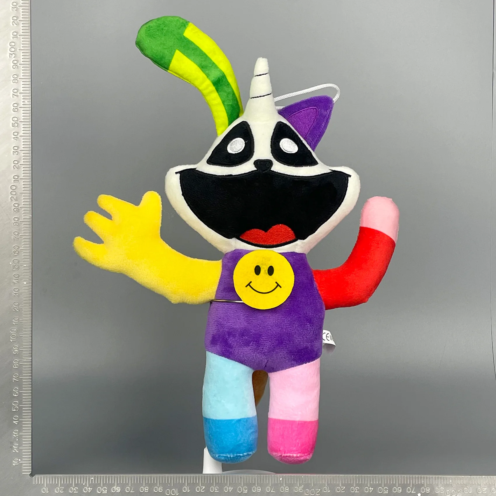 Glow in The Dark Poppy Plush - Smiling Critters Purple Cat with Big Mouth Stuffed Toy, Cute Cartoon Doll Gift The best gift