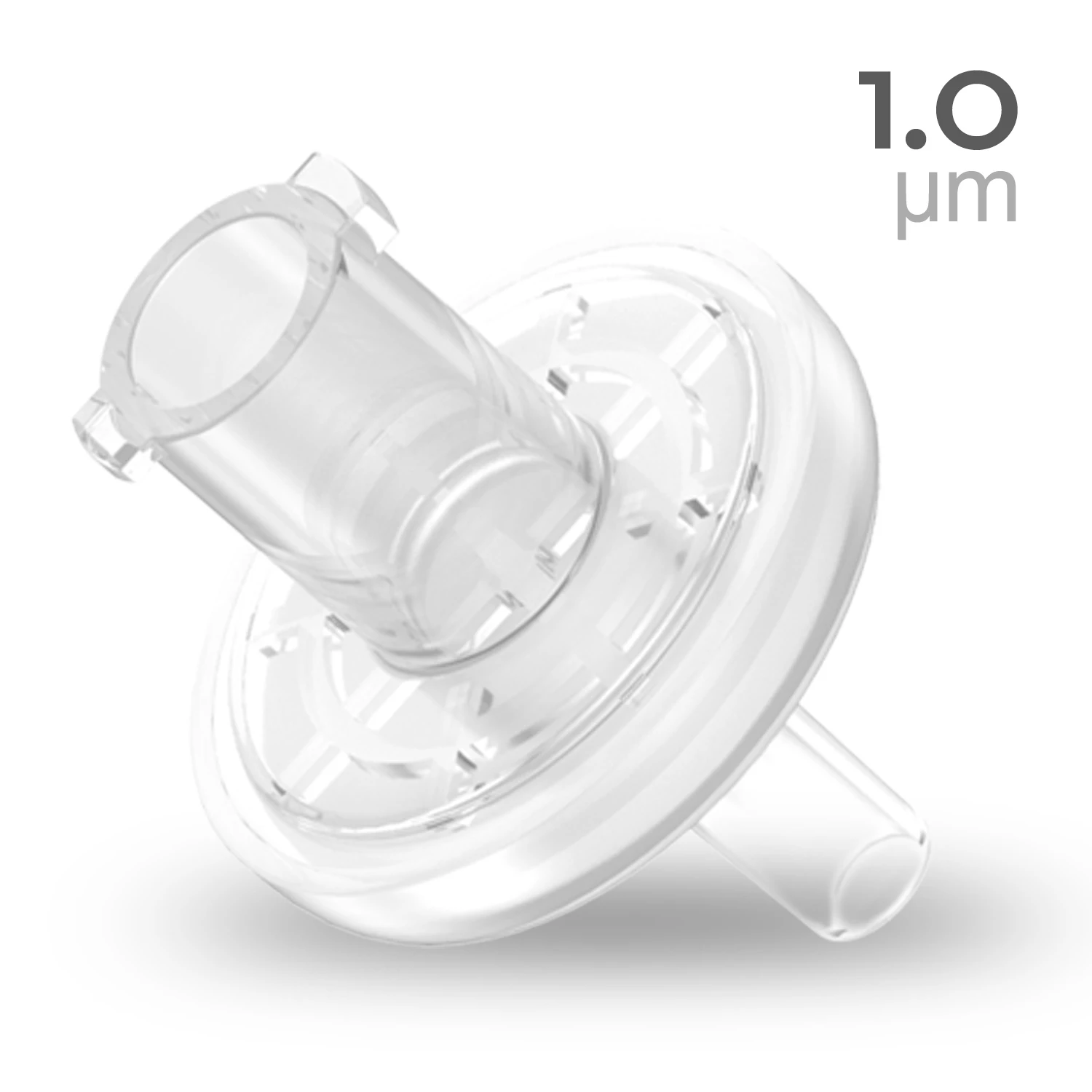 Syringe Filters,Hydrophobic PTFE Membrane 1.0μm Pore Size,13mm Diameter,Not Sterile 100 Pcs by Ks-Tek