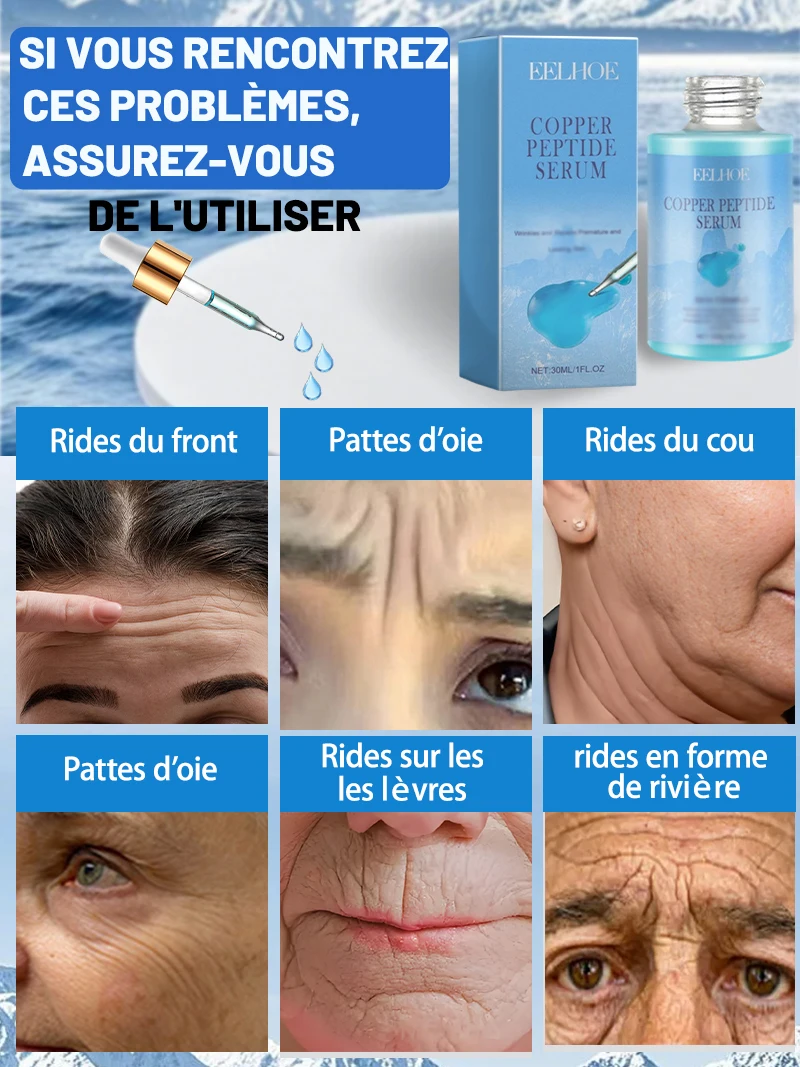 Essenza viso istantanea senza rughe senza età.