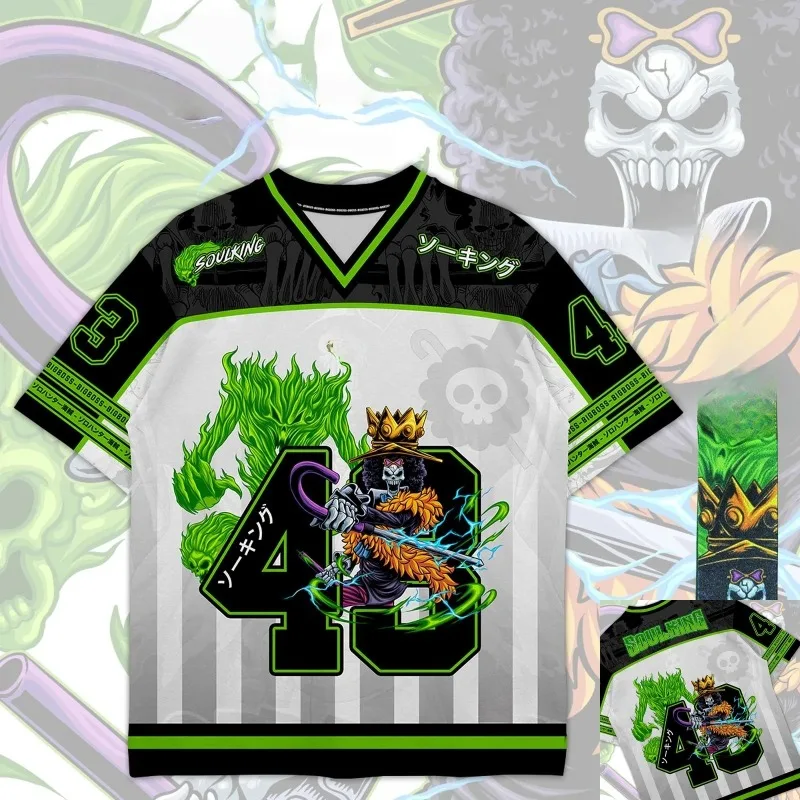 Nueva Camiseta de Verano 2026 de Anime Japonés One Piece Zoro Luffy 3D de Secado Rápido, Talla Grande para Hombre, Mujer y Niños