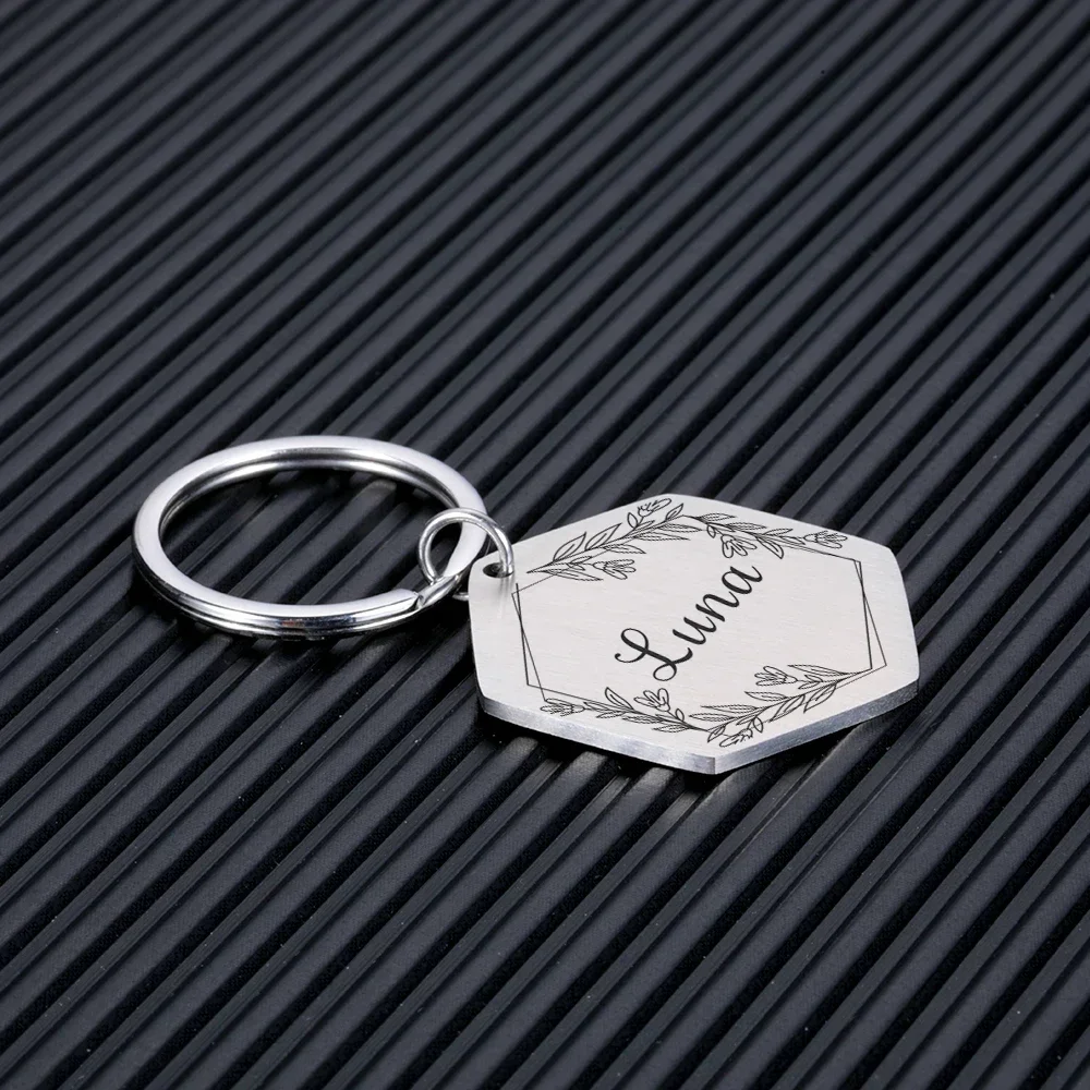 Personalized Dog ID Tags Engraved Cat Puppy Pet ID Name Number Plate Address Collar Tag Pendant Pet Dog Cat Accessories