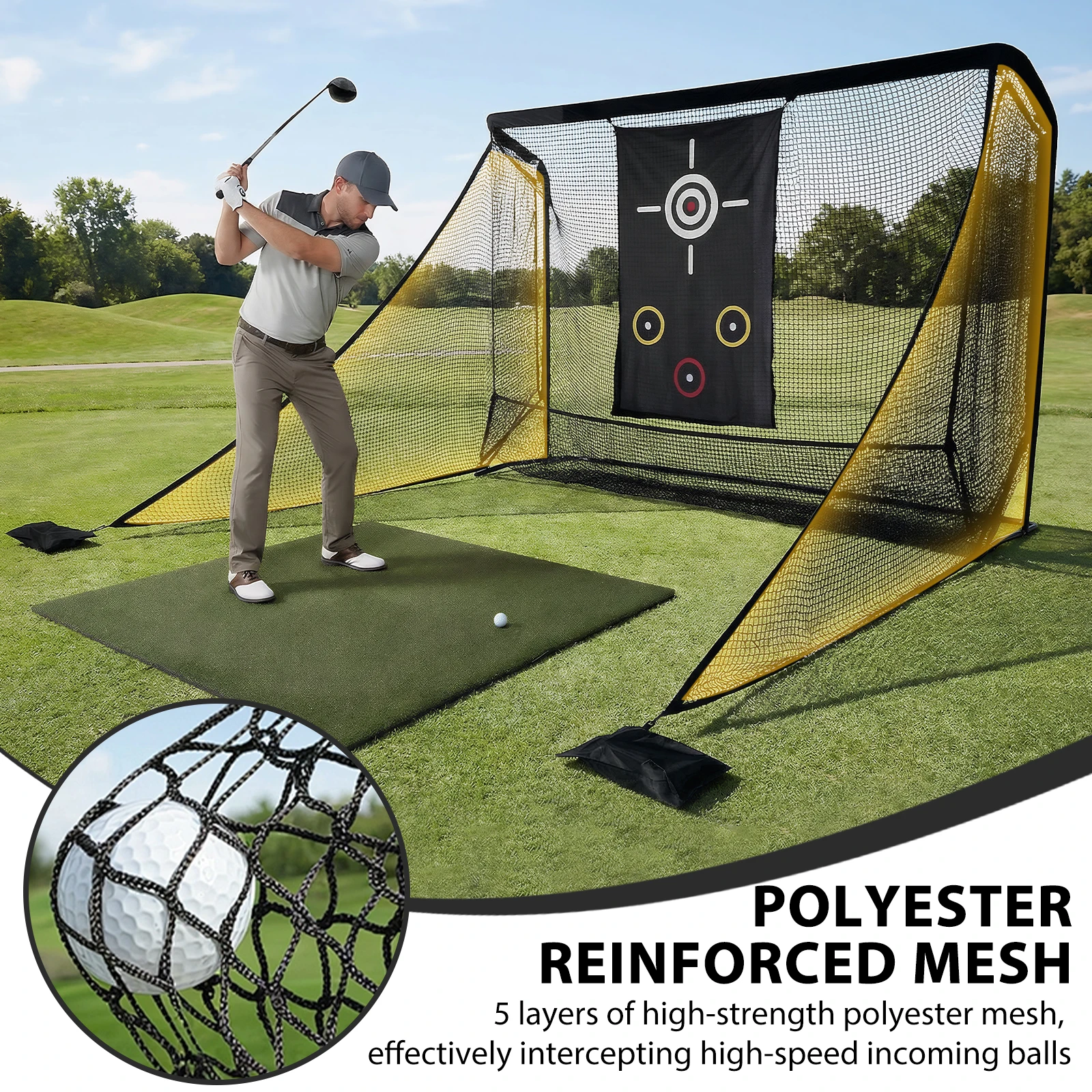 10X7Ft Golf Practic…