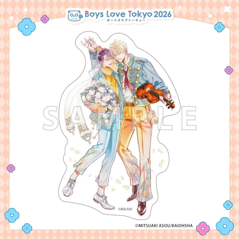 Boys Love Tokyo 2026 Keiji Sendo Yuto Izumi Shumei Sasaki Yoshikazu Miyano Acrylic Stand Model Plate Keychains Desktop Ornament