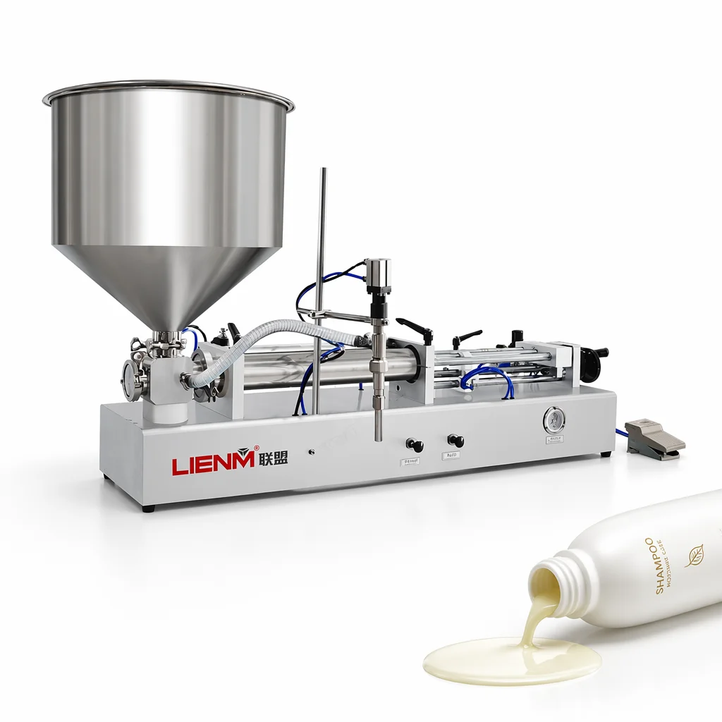 Horizontal Self-priming SUS304  Filling Machine Liquid Suction Filler