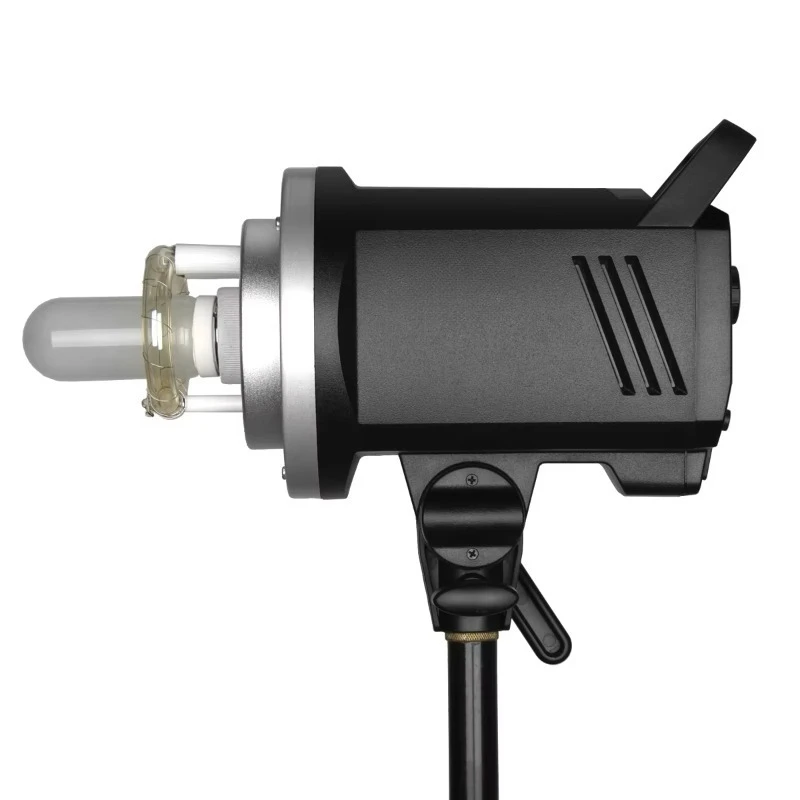 MS200 MS300 Studio Flash 200W 300W Built‑in 2.4G Wireless Receiver Mount Lightweight Photography Strobe Light