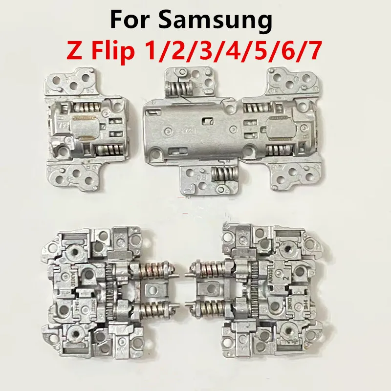 F741 F731 F721 F711 F707 Hinge shaft middle bearing For Samsung Galaxy Z flip 7 6 5 4 3 5G Rotating Spin Axis Assembly Parts