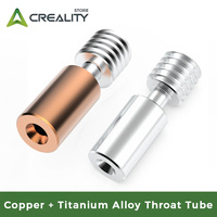 Creality 1pc Copper Titanium Alloy Throat Tube Kit Original for Ender-3S1/Pro/CR-10 Smart Pro/Sermoon V1/Pro 3d Printer Parts