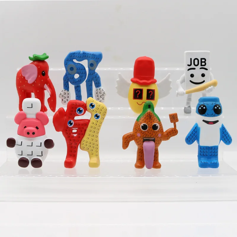 MOC 게임 캐릭터 모델 만화 애니메이션 장난감 액션 피규어 수집품 어린이 장난감 케이크 장식 어린이 선물