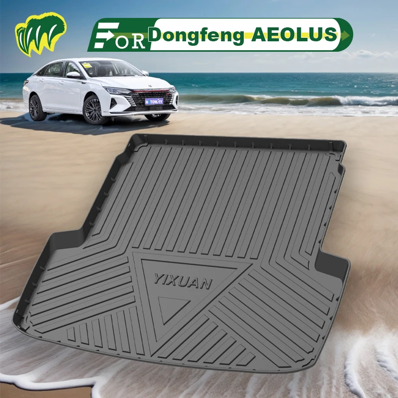 

For Dongfeng AEOLUS MAX 2021 2022 2020-2023 Custom Fit Car Trunk Mat All Season Cargo Mat 3D Shaped Laser Measured Trunk Liners