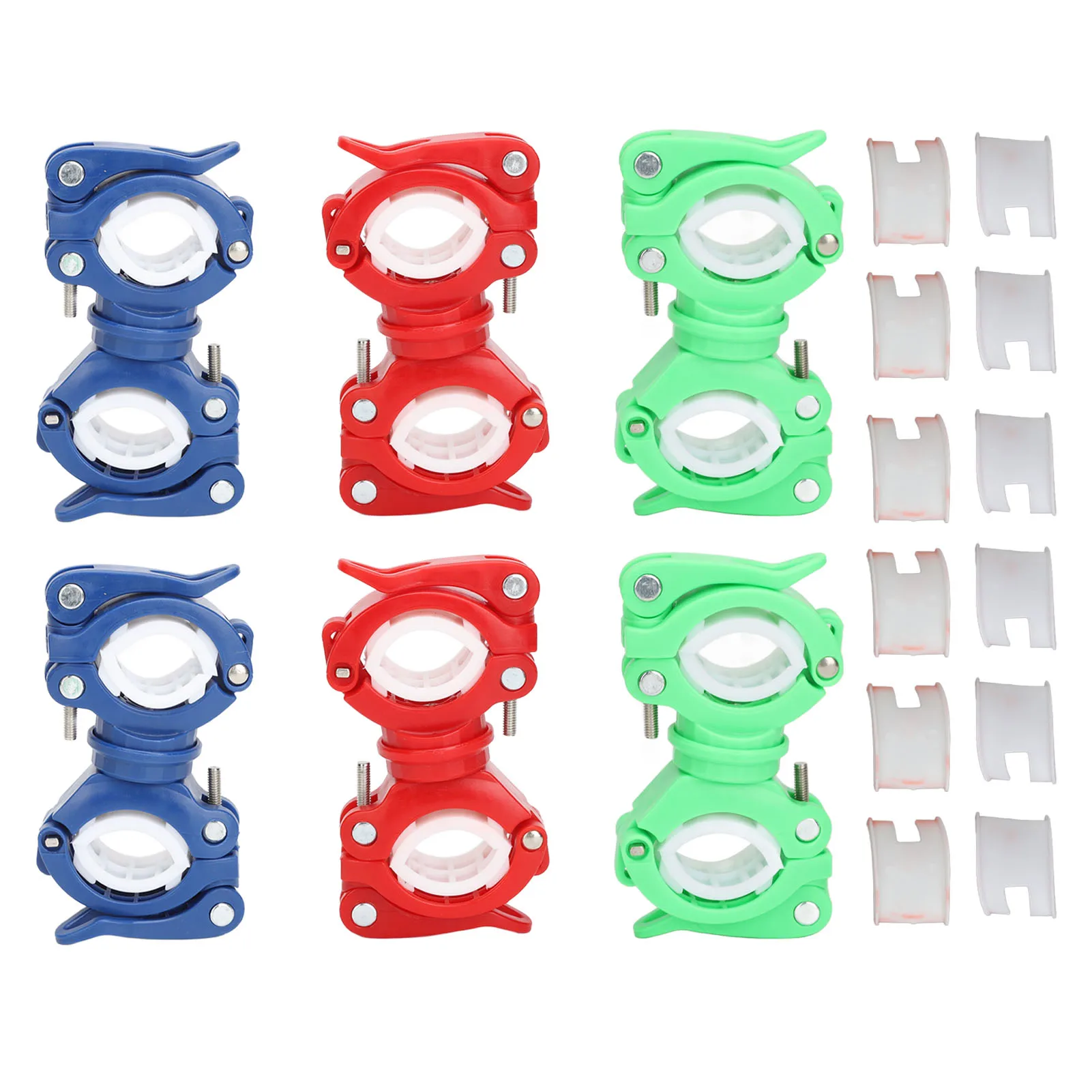 2pcs Cane Holder for Walker Rollator 360 Degree Rotation Wheelchairs Walking Stick Holder Cane Holder for Drive Rollator
