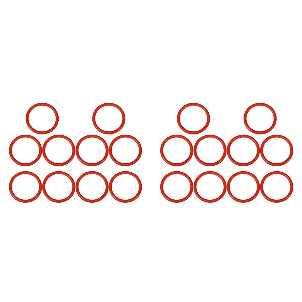 AB11-Suitable For De'longhi Coffee Machine Extractor Process Sealing Ring 20 Pieces O-Ring Replacement Sealing Ring Gasket