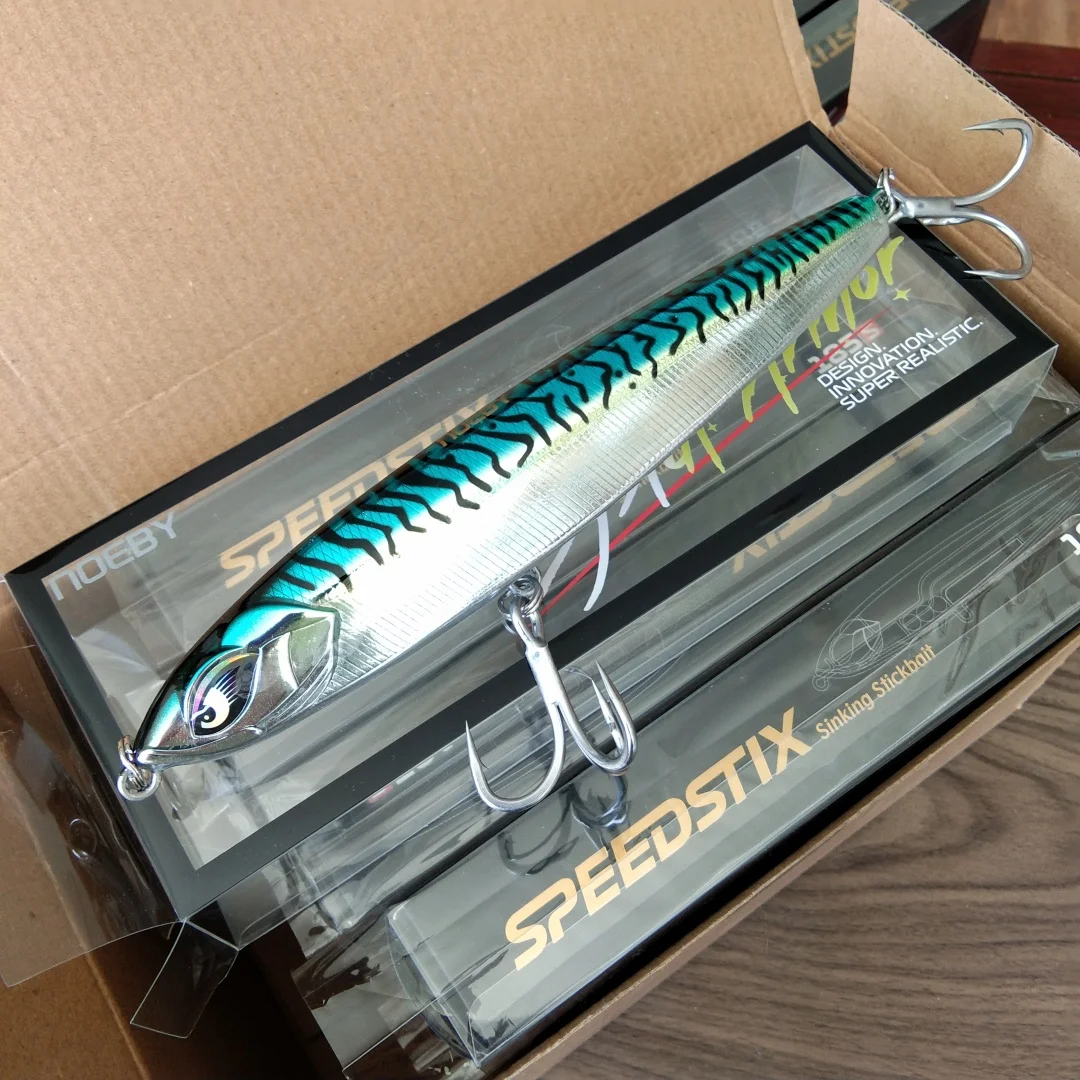 

Noeby Тонущая рыболовная приманка Stickbait 160 мм 75 г± 185 мм 114 г± 205 мм 154 г± усиленный карандаш Искусственная жесткая приманка Приманки для морской рыбалки