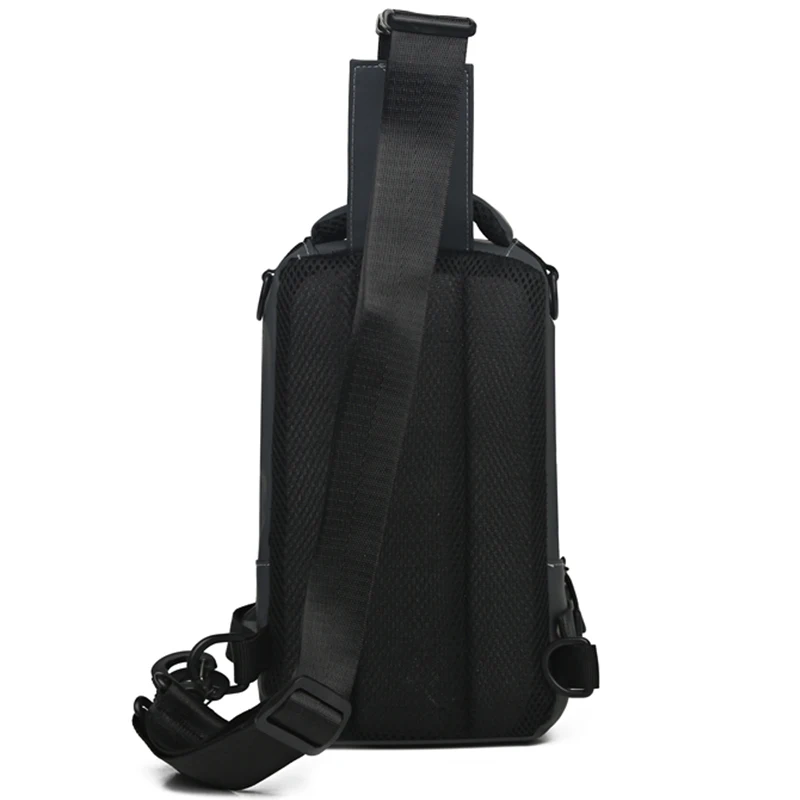 حقيبة كروس وكتف مزدوجة الأغراض للرجال، حقيبة يد متعددة الوظائف كاجوال ومتعددة الاستخدامات بكتف واحد، حقيبة صدر