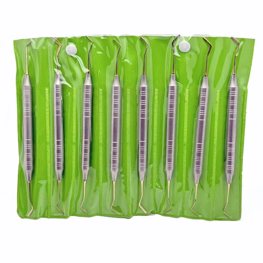 

8 шт./компл., набор для наполнения зубной смолы, эстетический наполнитель из смолы, стоматологический инструмент, стоматология, наполнение полости рта, ремонт, обрезной инструмент, инструмент