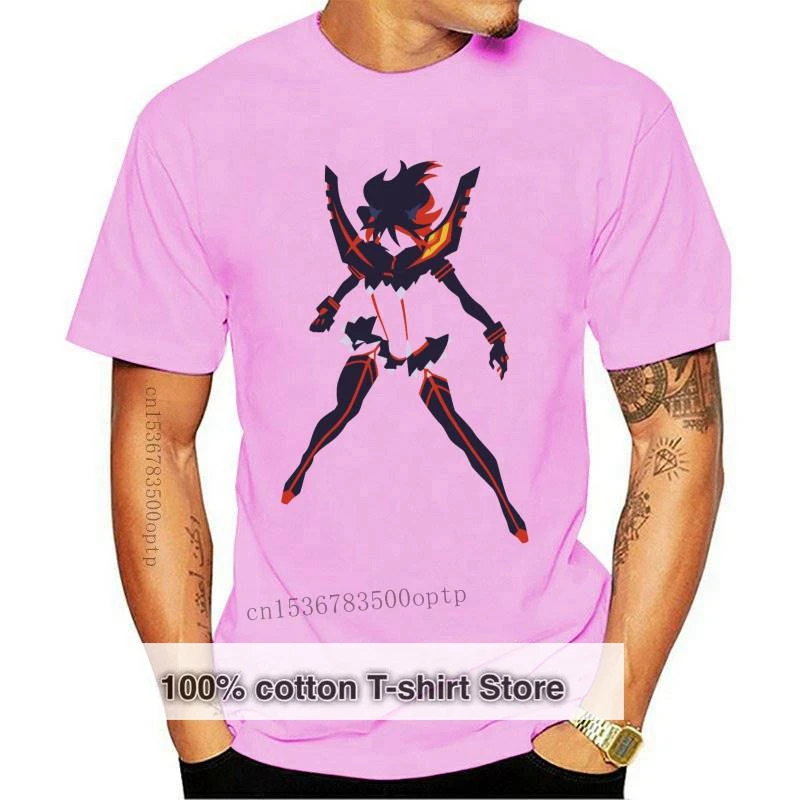 

New Kill La Kill Ryko Matoi Anime Mini Art Men'S (Woman'S Available) T Shirt Black Gym Tee Shirt