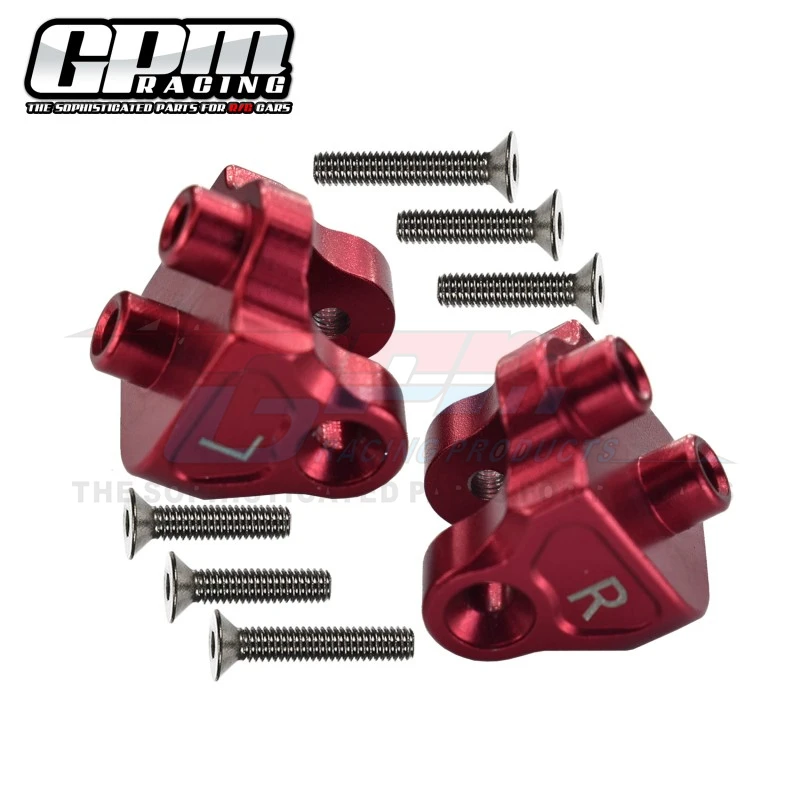 GPM Aluminum Rear Upper Axle Mount Set For Suspension Links For LOSI 1/10 Baja