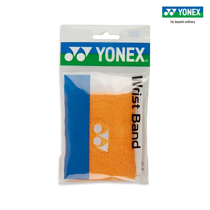 YONEX 배드민턴 테니스 손목 밴드, 클래식 75 주년 스포츠 땀 흡수 피트니스, 염좌 방지, 두꺼운 손목 보호