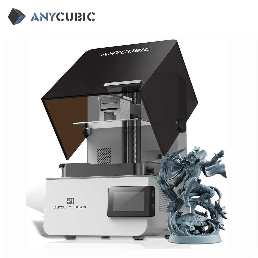 

ANYCUBIC Photon P1 Resin 14K 3D Printer Support Dual-Color Printing With Industrial-Grade Ball Screw Large Jewelry 3D Printer