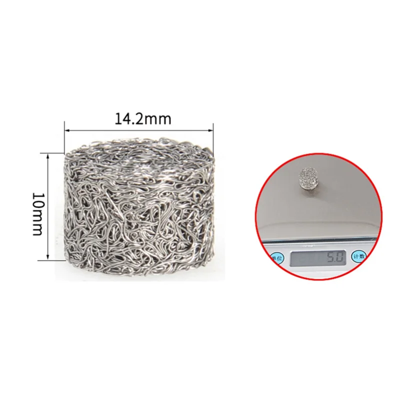 

KYCOR-набор из 50 планшетных фильтров из нержавеющей стали для сетчатого генератора с пенопластовыми наконечниками, аксессуары для фильтров 5 грамм