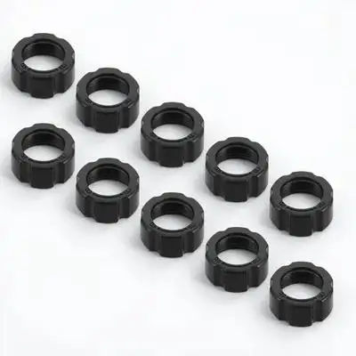 

10Pcs Car Mount Screw-on Head Holders Ball-Joint Fixed Adapter Tightening Rings Secure Grip for Safe Driving Fixing Accessories