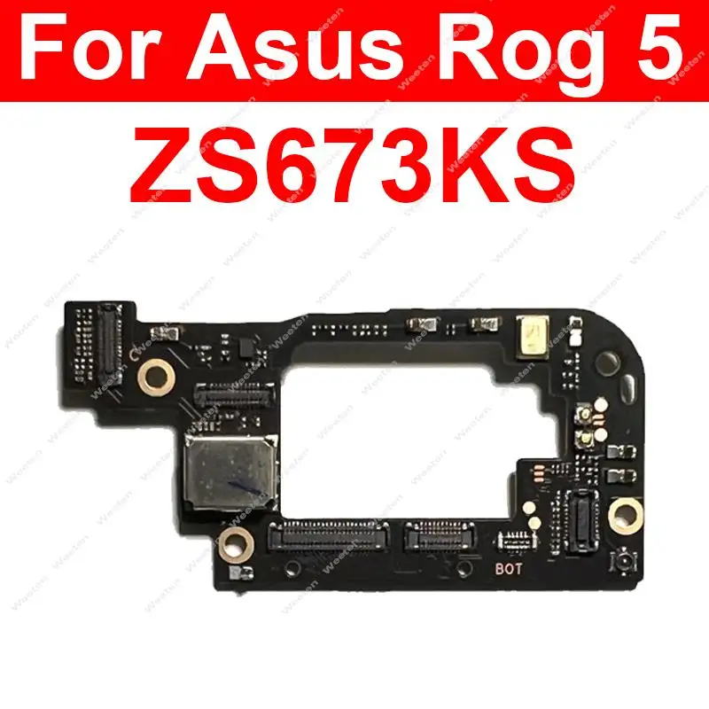 For ASUS ROG Phone 5 Rog 5 ZS673KS Microphone Board with Proximity Ambient Light Sensor Board Replacement Parts