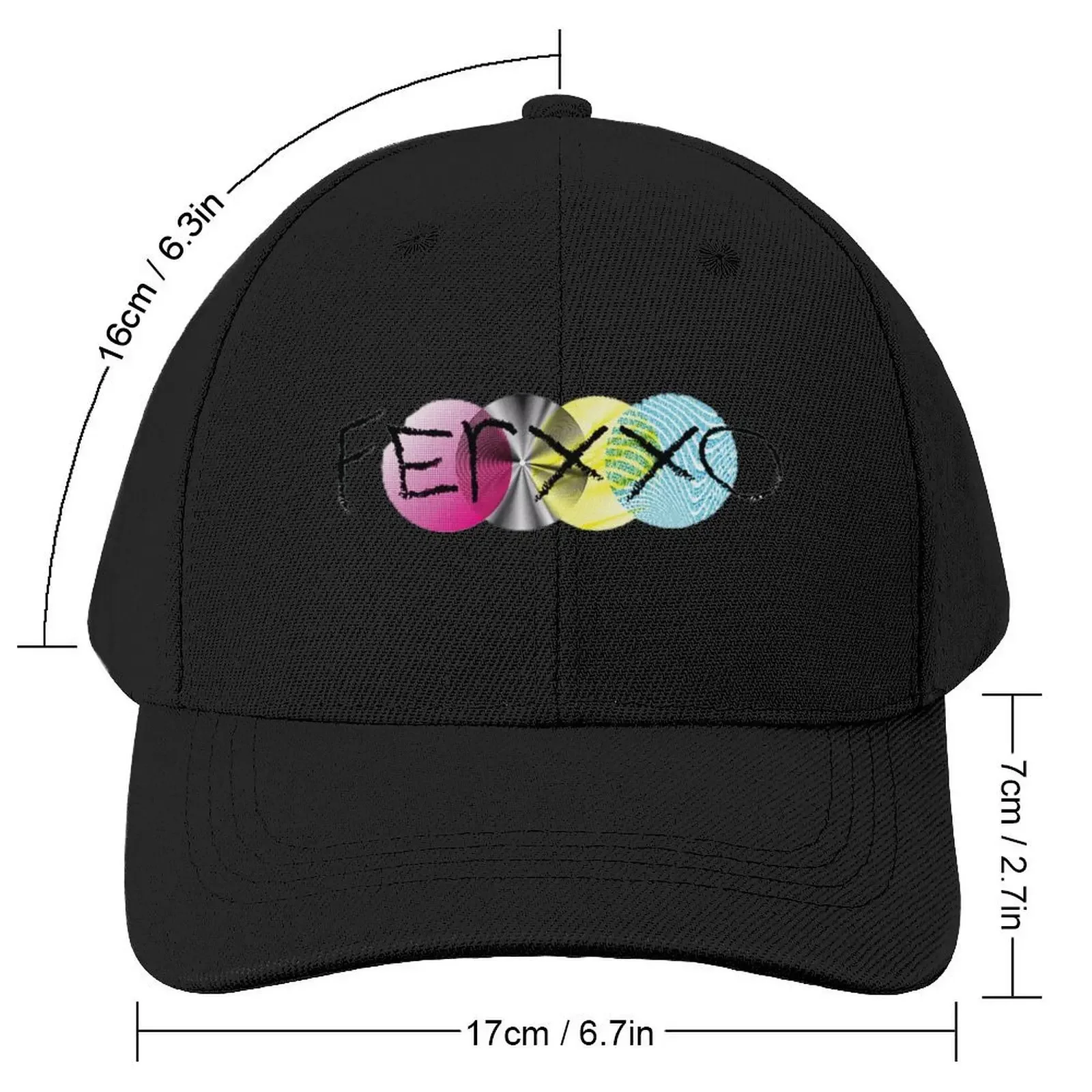 Feid, the Ferxxo illustration Baseball Cap Icon Uv Protection Solar Hat Wild Ball Hat Mens Tennis Women's