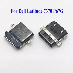 USB 3.1 Type-C DC Power Jack Charging Port Socket Connector Port For Dell Latitude 7490 7370 P67G XPS 13-9365 7590 P71G 7306