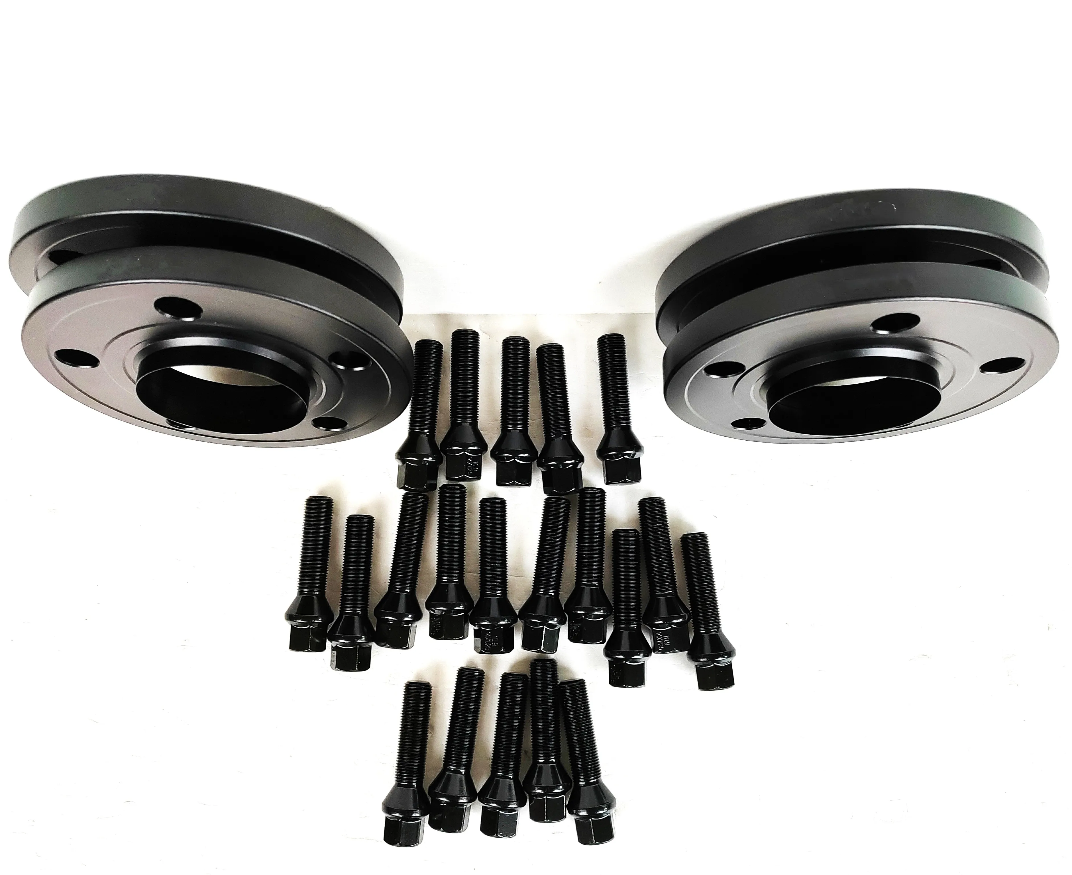 2x 10|12mm thick 5x120 74.1mm Hub Centric Wheel Spacers 14x1.25 Cone Bolts For BMW: E70 X5, F15 X5, F16 X6, E39 530i, E39 525i