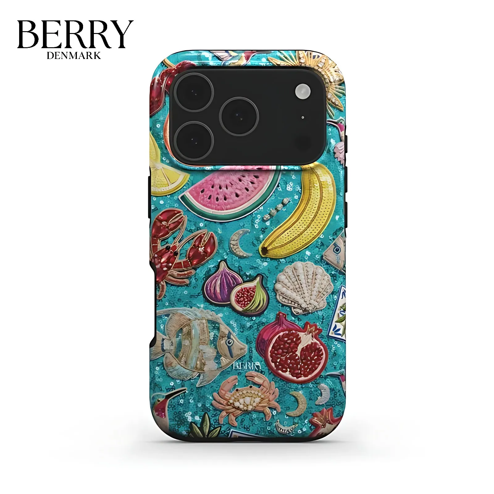Vibrant Fruit Art BERRY Phone Case for Samsung Galaxy S20 S23 S24 S25 S26 FE Plus Ultra Edge 4G 5G Double-layer Back Cover