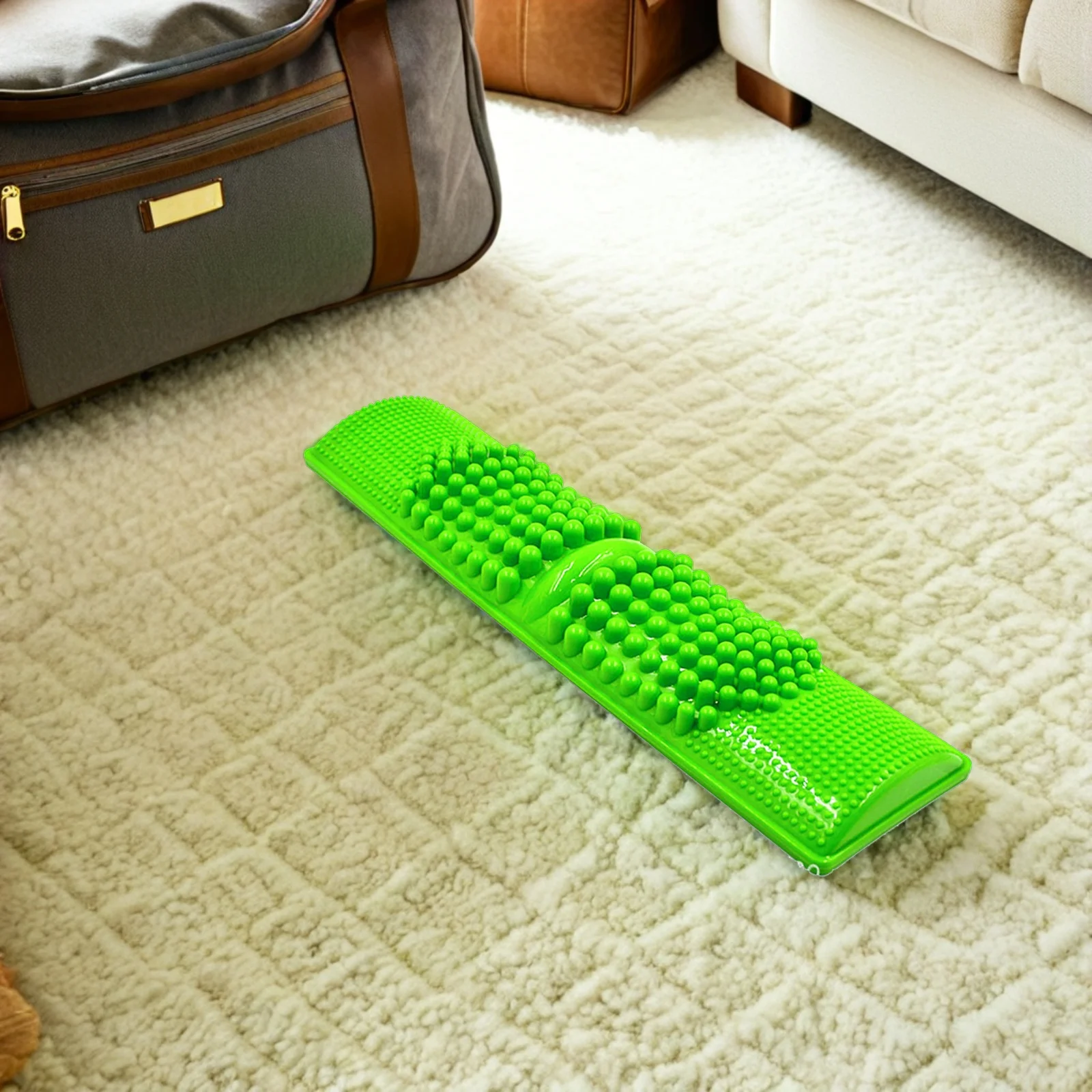 

1 шт. коврик для массажа ног, пластиковая нажимная пластина для пальцев ног, стимулирующая кровообращение, снимает боль, стресс, массажная подушечка для ног