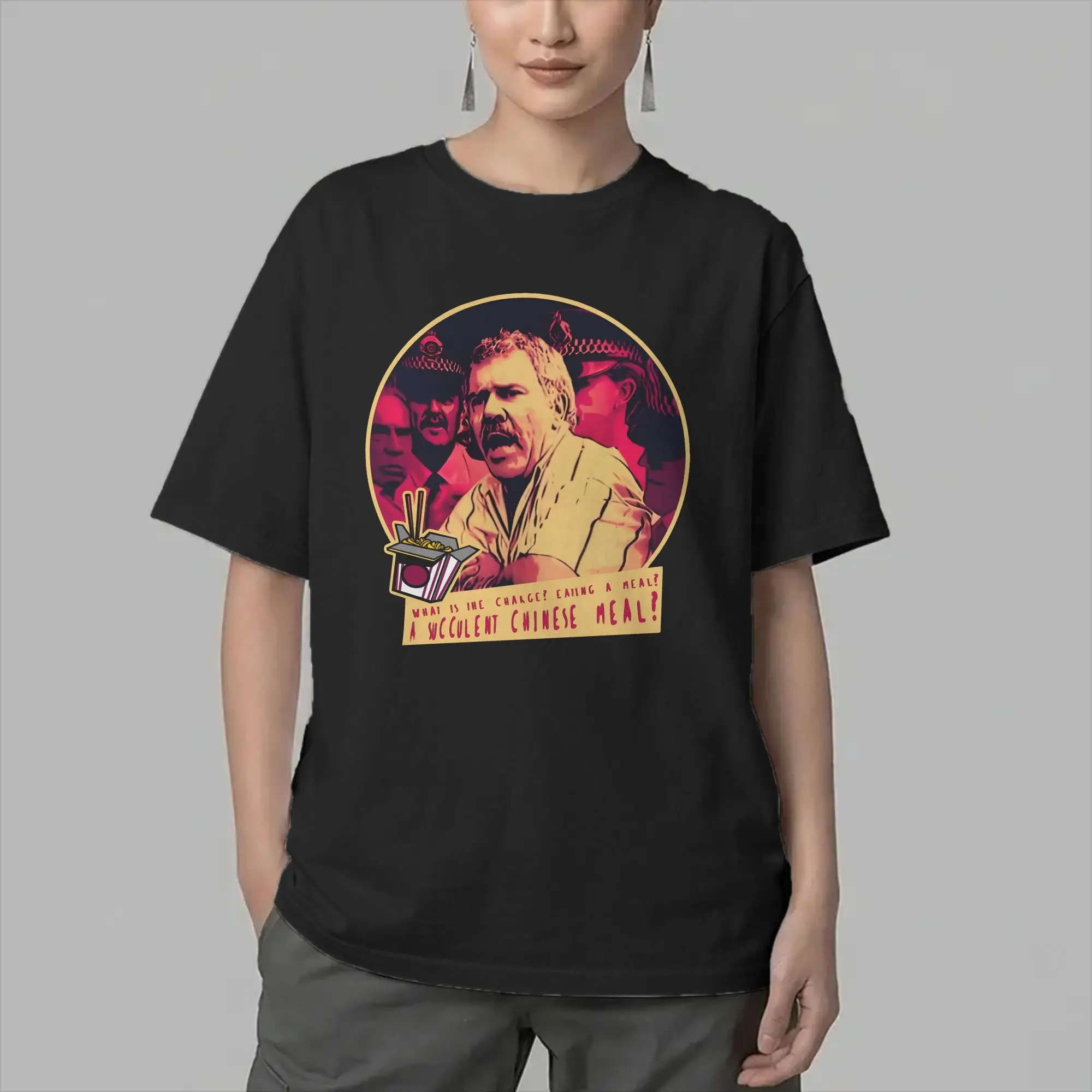 A Succulent Chinese Meal Meme Men T Shirts  Amazing Tees Short Sleeve Round Neck T-Shirt Pure Cotton 6XL Tops