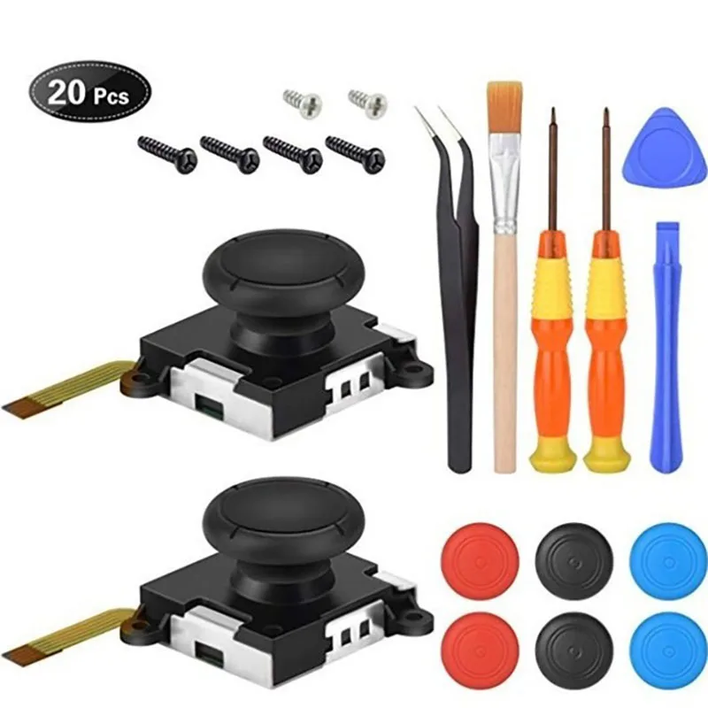 Replacement No Drifting Electromagnetic Stick for Nintend Swicth / Switch Repair Hall Sensing Joystick for Joy-Cons