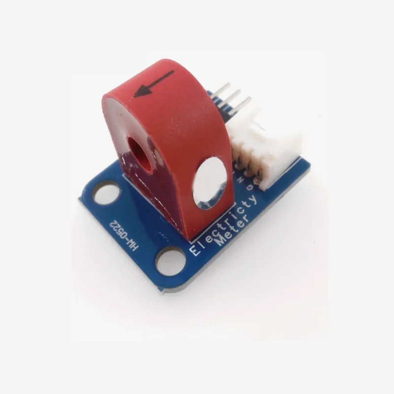 1 peça módulo sensor de corrente transformador de corrente ac 0-5a interface 3p/4p transmissor de corrente ac