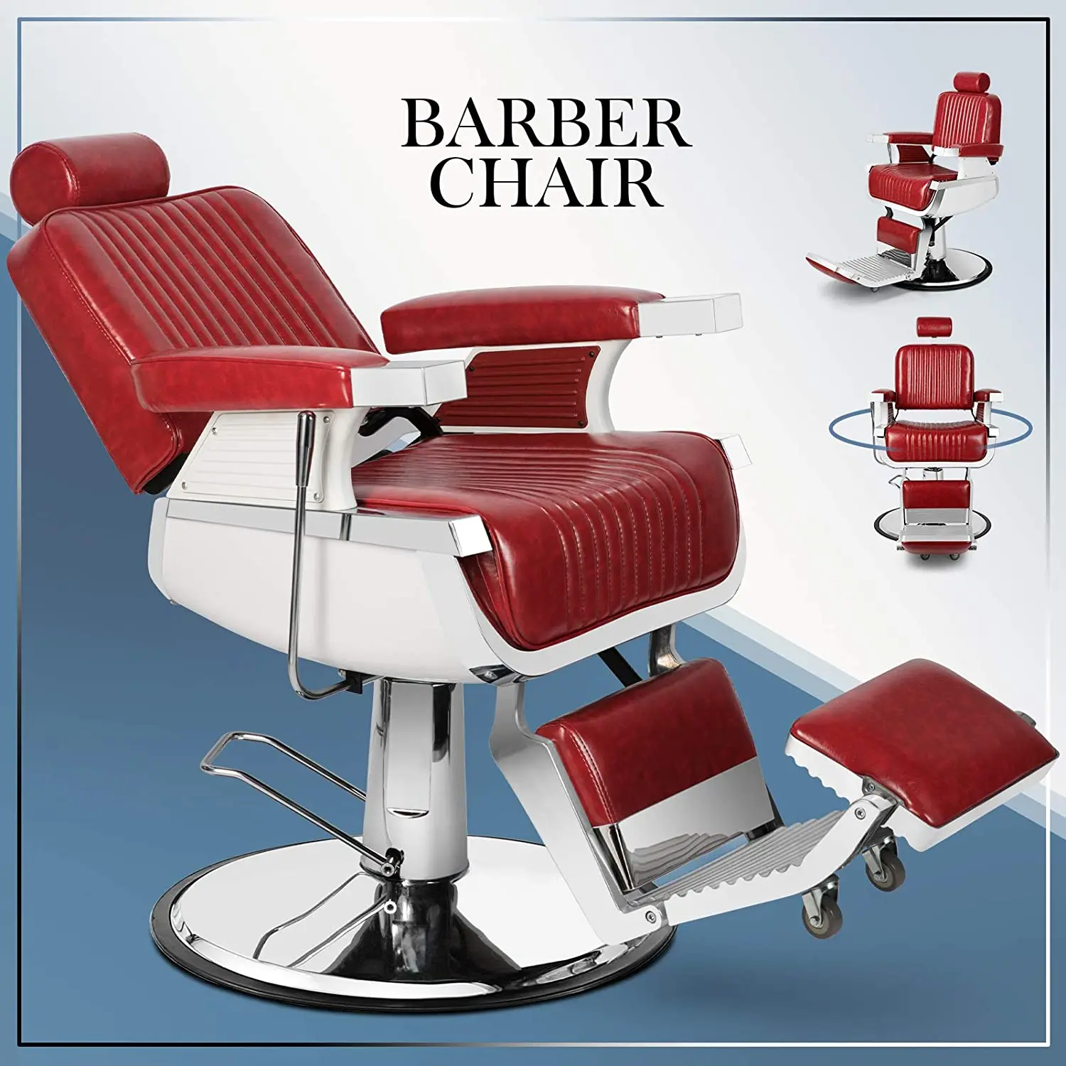 wholesale hair salon equipment cadeira de corte de cabelo cheap durable vintage barber chairs