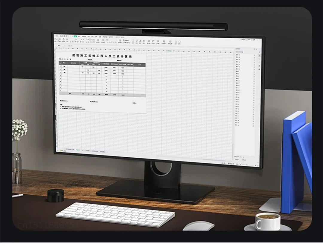 Youpin LYMAX Schreibtischlampe Bildschirmleuchte Hängelampe Augenschutz PC Computer Monitor Lichtleiste Kabellose Fernbedienung – Detail 18