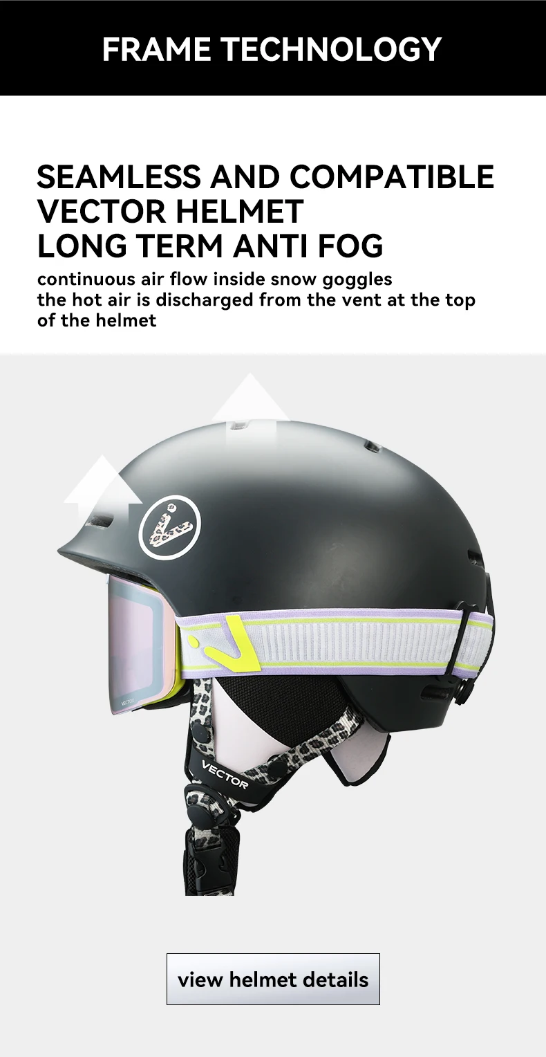 VECTOR Brand Ski Goggles Children Snowboard Goggles Glasses for Skiing UV400 Protection Skiing Snow Glasses Anti-Fog Ski Mask