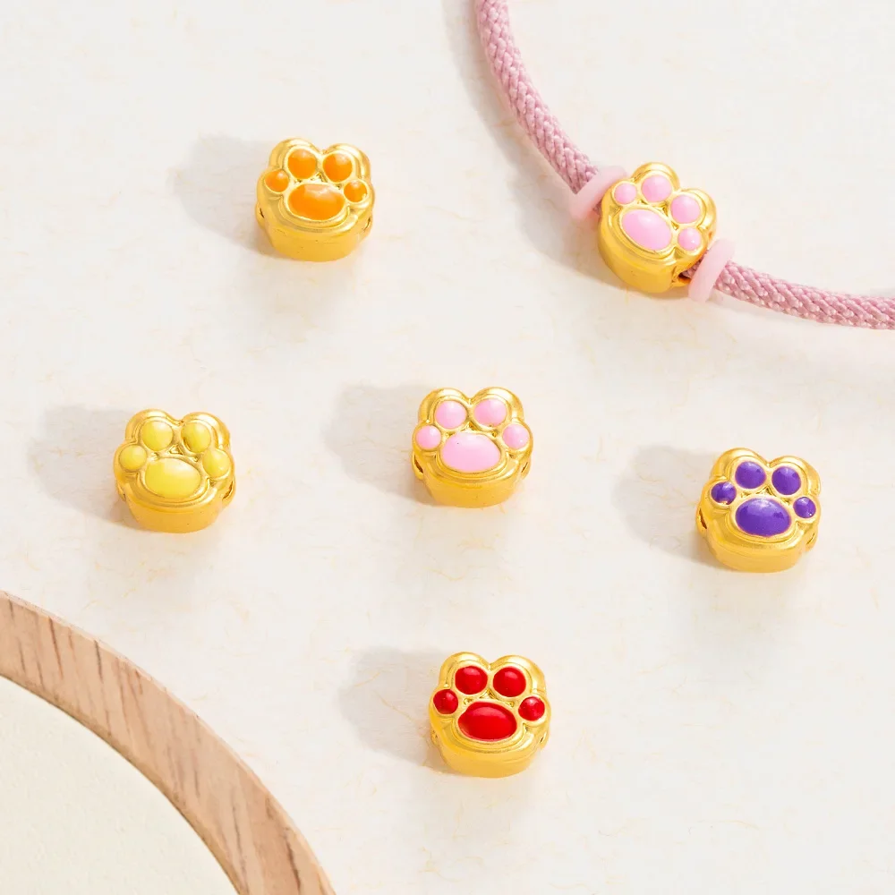 

Elegant and niche diy jewelry accessories, Chinese perforated palm prints, alloy fashionable clothing accessories