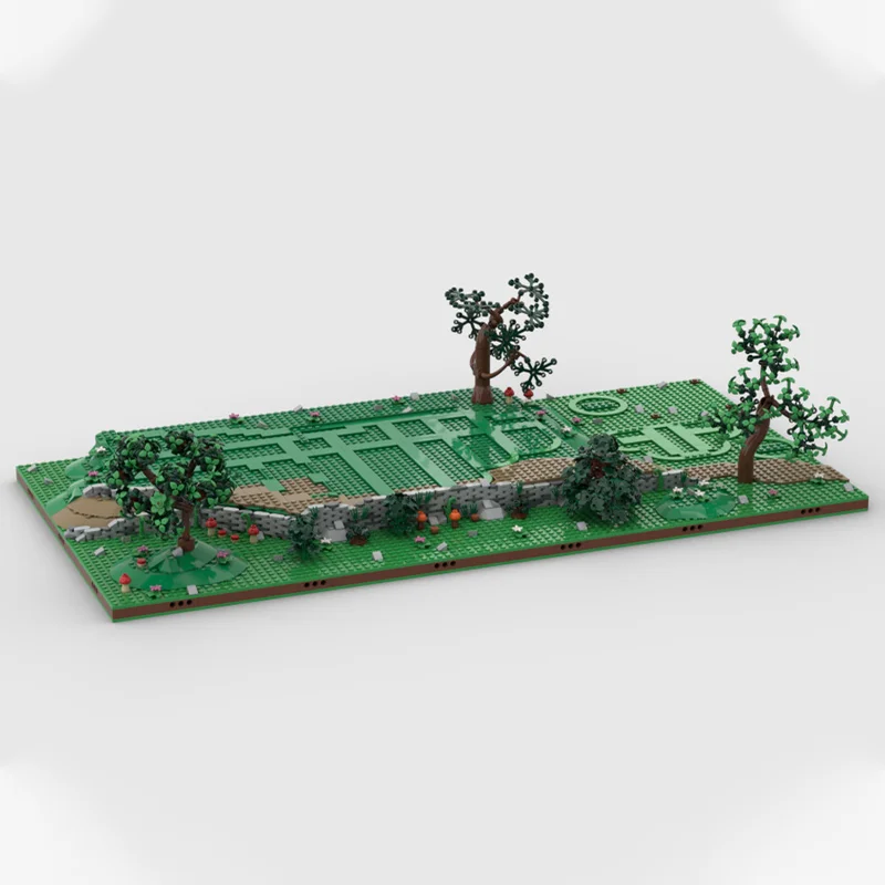 

2056pcs MOC The Shire Display Building Blocks DIY Modular Lordes of the Ringss Mini Hobbitss Village Creative Collectible Toy