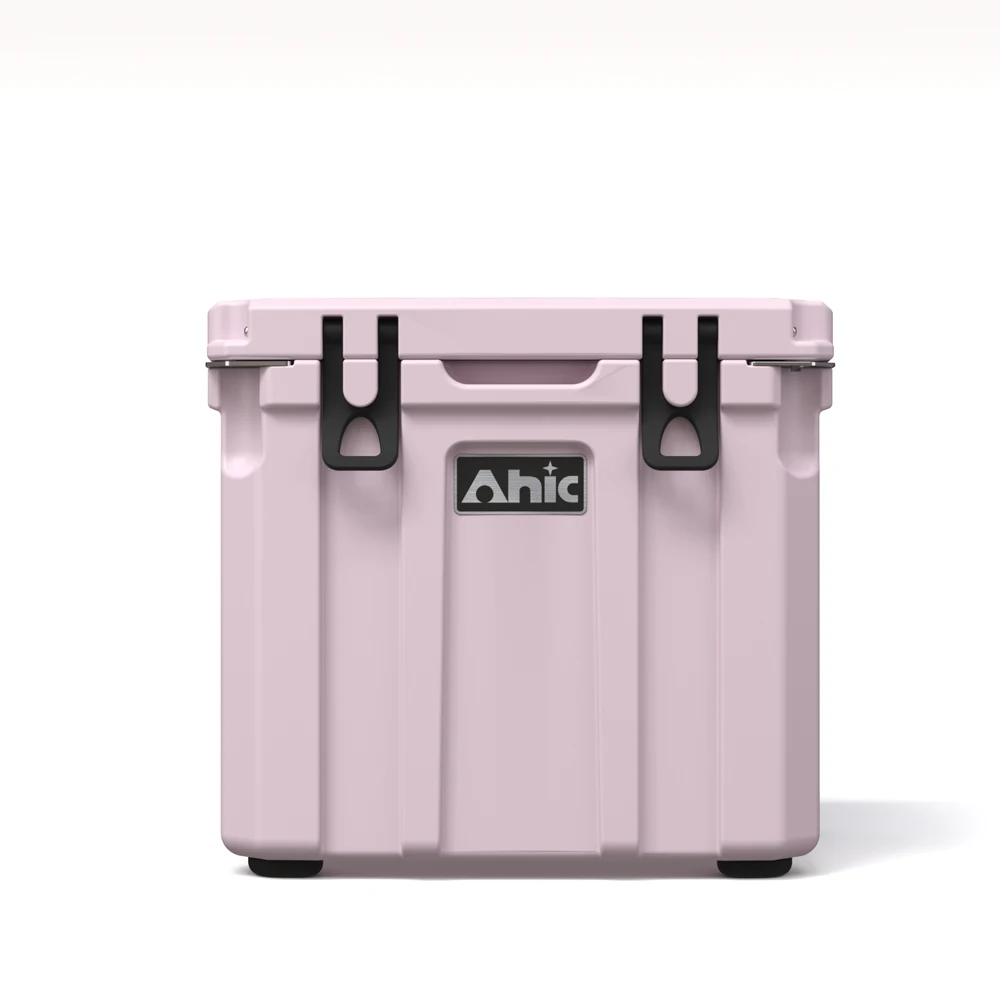 35L Rotomolded Cooler Box with Wheels LLDPE Trolley for Camping Marine Thermal Food Storage Outdoor Travel Fishing Ice Chest