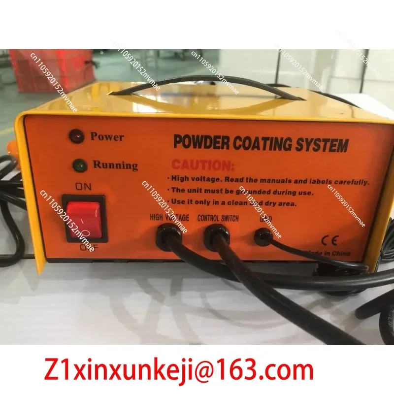 Easy to Operate Metal Spraying Machine Painting Equipment 100% QA Powder Coating gu n with Plastic Bottle