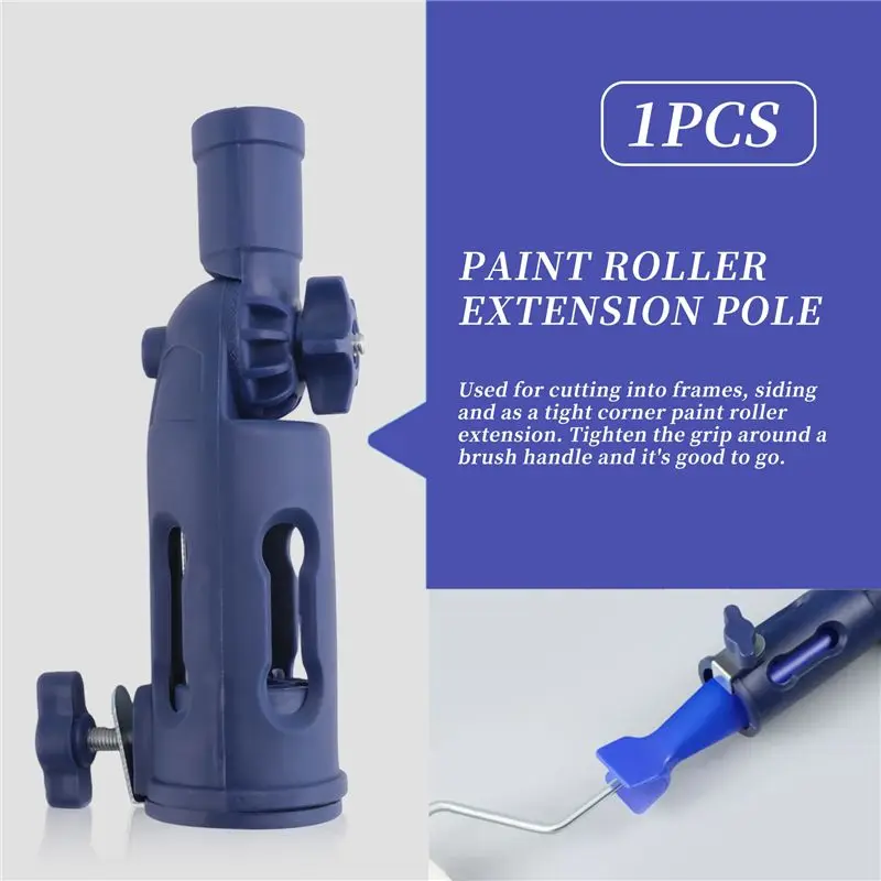 Top Sale Multi-Angle Paint Brush Extender-Paint Edger Tool For Walls,Trim And Corner Painting-Paint Roller Extension Pole