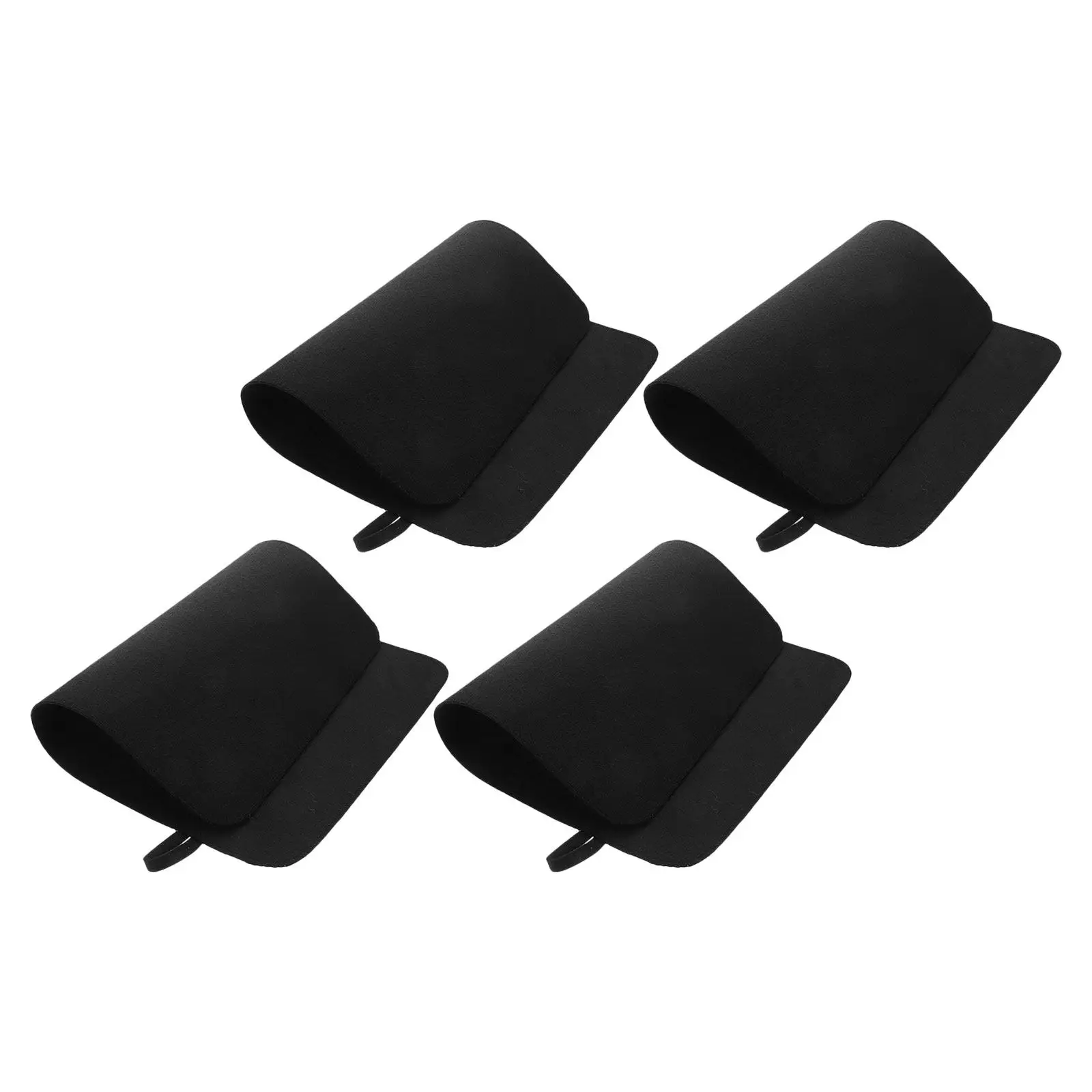 

4Pcs Sauna Insulation Mats Thick Felt Cushions Nonskid Heat Resistant Sound Absorbing Pads for Bathroom Spa Shower Room Hot Tub