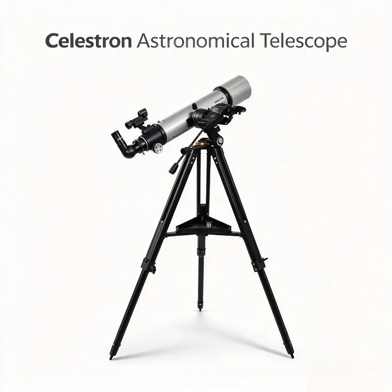 Celestron SSE DX102AZ 102mm StarSense Explorer Astronomical Telescope with Smartphone App Aluminum Tripod F6.5 for Stargazing